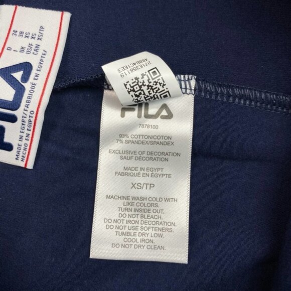 NWT FILA Women's High Waisted Ankle Length 7/8 Leggings Sz XS - Picture 4 of 5